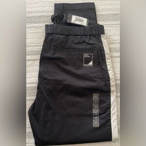 Men’s black Armani Exchange black joggers sz36 NWT $140
